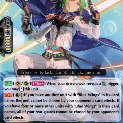 Blue Wing of Empathy, Makarios (V-EB08/057EN) [My Glorious Justice]