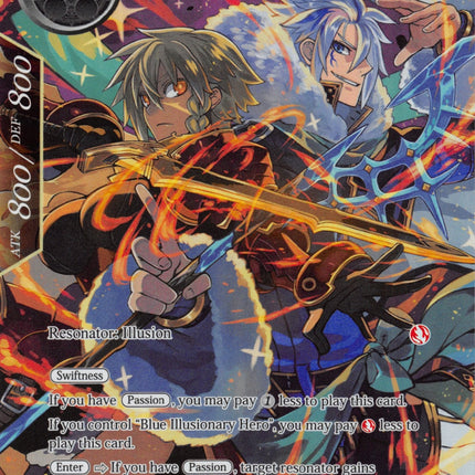 Red Illusionary Hero (Full Art) (AO3-021) [Alice Origin III]