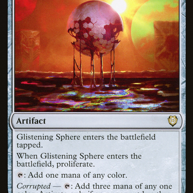 Glistening Sphere [Phyrexia: All Will Be One Commander]