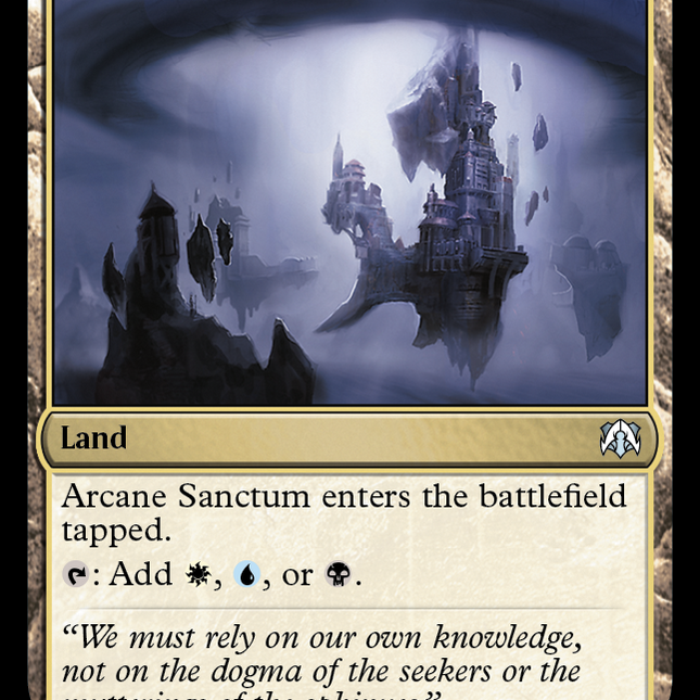 Arcane Sanctum [March of the Machine Commander]