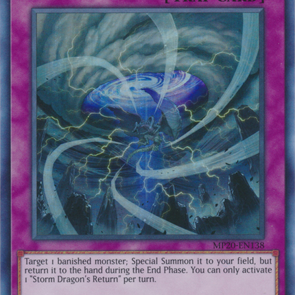 Storm Dragon's Return [MP20-EN138] Ultra Rare
