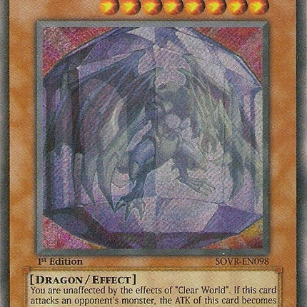 Clear Vice Dragon [SOVR-EN098] Secret Rare