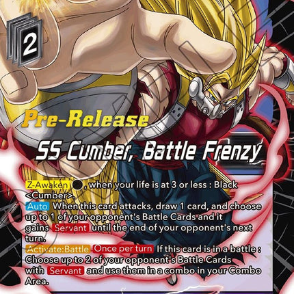 SS Cumber, Battle Frenzy (BT20-115) [Power Absorbed Prerelease Promos]