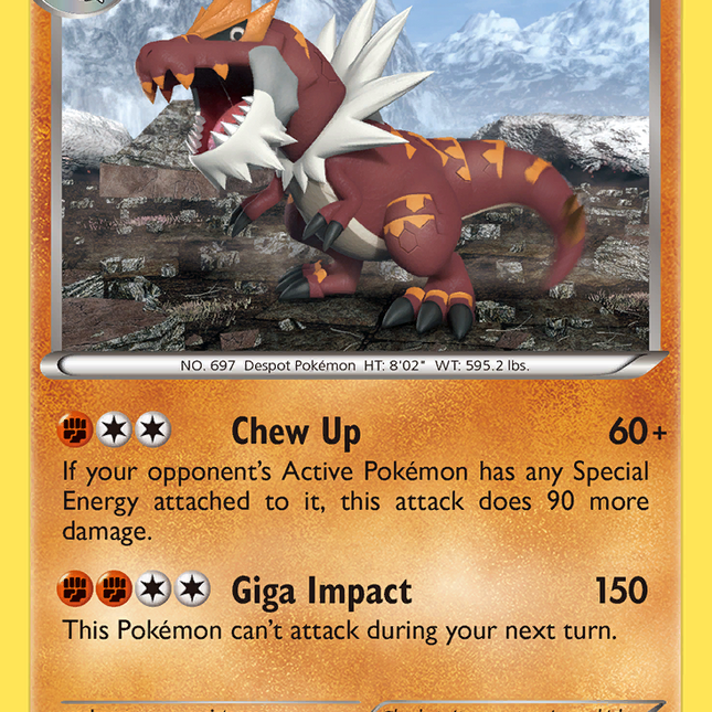 Tyrantrum (62/111) [XY: Furious Fists]