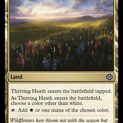 Thriving Heath [The Lost Caverns of Ixalan Commander]