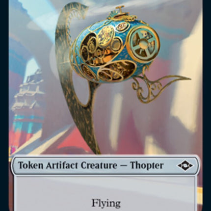Thopter // Treasure (20) Double-Sided Token [Modern Horizons 2 Tokens]