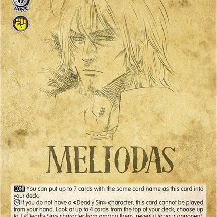 Wanted Poster (SDS/SX03-022a U) [The Seven Deadly Sins]
