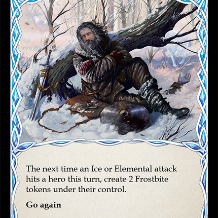 Chill to the Bone (Yellow) [ELE164] (Tales of Aria)  1st Edition Rainbow Foil