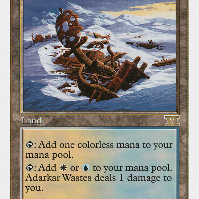 Adarkar Wastes [Classic Sixth Edition]