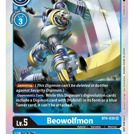 BeoWolfmon [BT4-030] (Event Pack 2) [Great Legend]