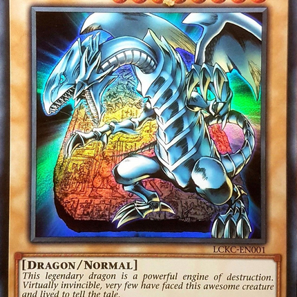 Blue-Eyes White Dragon (Version 4) [LCKC-EN001] Ultra Rare