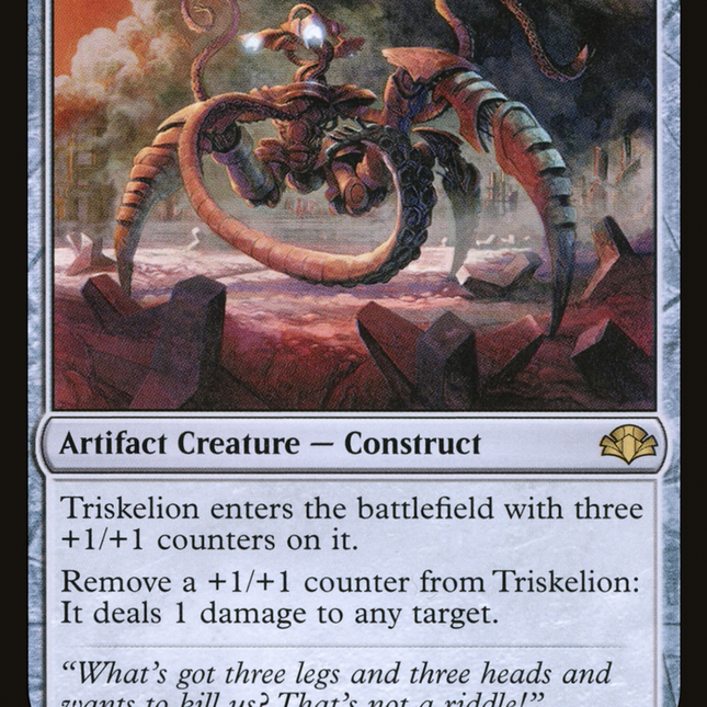 mtg cards like triskelion Triskelion [Dominaria Remastered] – TokenMTG