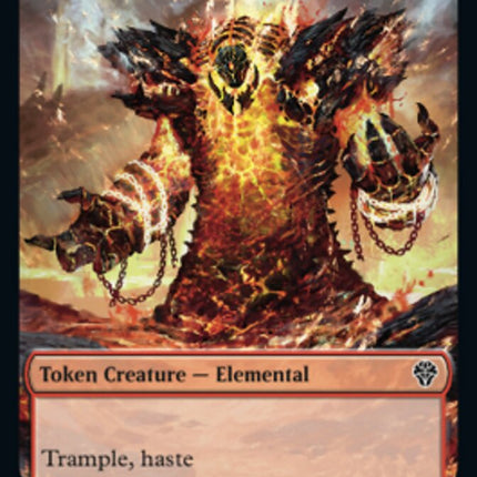 Saproling // Elemental Double-Sided Token [Dominaria United Tokens]