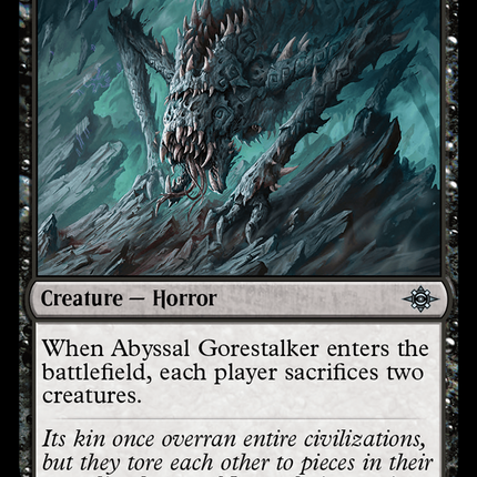 Abyssal Gorestalker [The Lost Caverns of Ixalan]