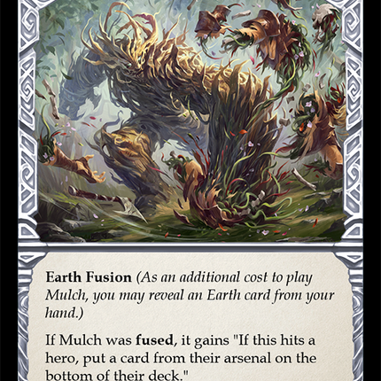 Mulch (Yellow) [ELE020] (Tales of Aria)  1st Edition Rainbow Foil