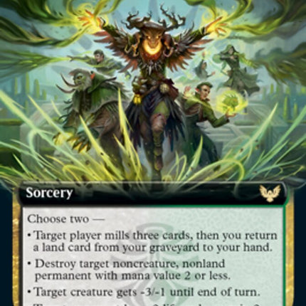 Witherbloom Command (Extended Art) [Strixhaven: School of Mages]