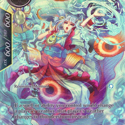 Mephina, Thunder Cloud Wizard (Full Art) (TSW-071) [The Time Spinning Witch]