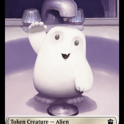 Alien // Osgood, Operation Double Double-Sided Token [Doctor Who Tokens]
