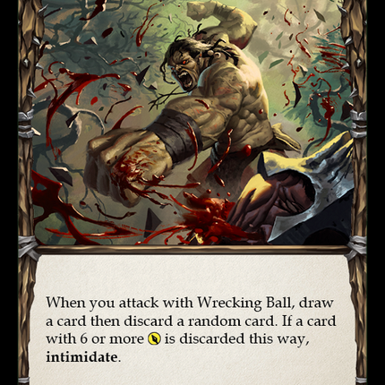 Wrecking Ball [LGS101] (Promo)  Rainbow Foil