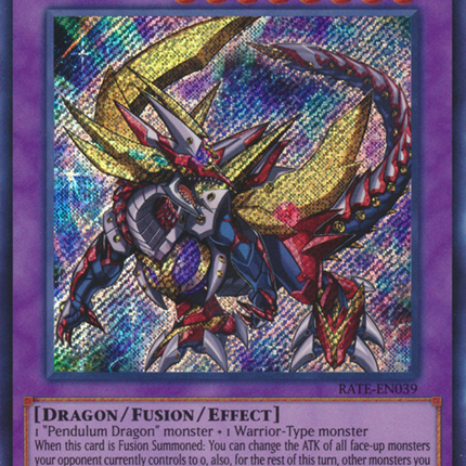 Brave-Eyes Pendulum Dragon [RATE-EN039] Secret Rare