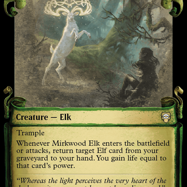 Mirkwood Elk [The Lord of the Rings: Tales of Middle-Earth Commander Showcase Scrolls]