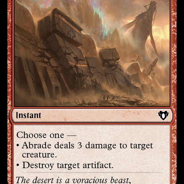 Abrade [Commander Masters]