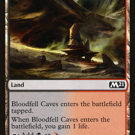 Bloodfell Caves [Core Set 2021]