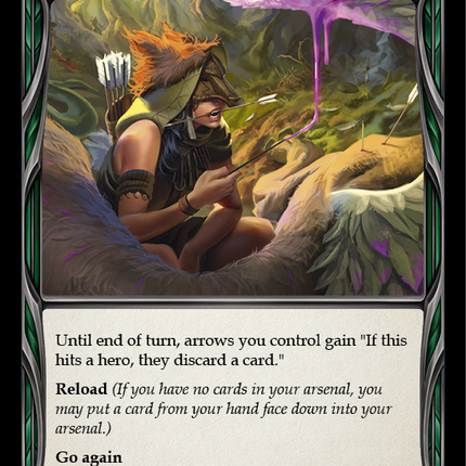 Poison the Tips [CRU124] (Crucible of War)  1st Edition Rainbow Foil