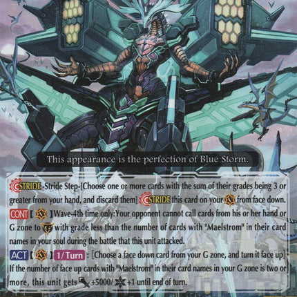 Blue Storm Breaking Dragon, Engulf Maelstrom (G-BT13/024EN) [Ultimate Stride]