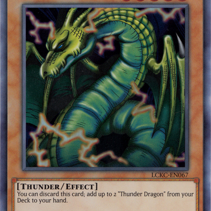 Thunder Dragon [LCKC-EN067] Ultra Rare
