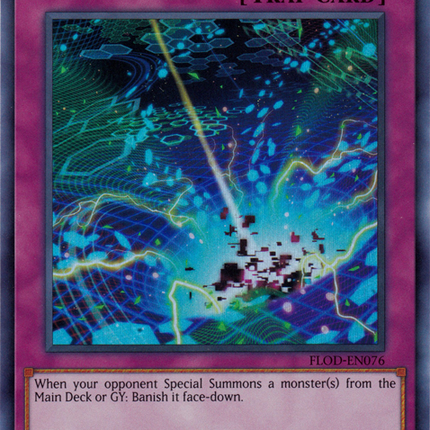 Network Trap Hole [FLOD-EN076] Ultra Rare