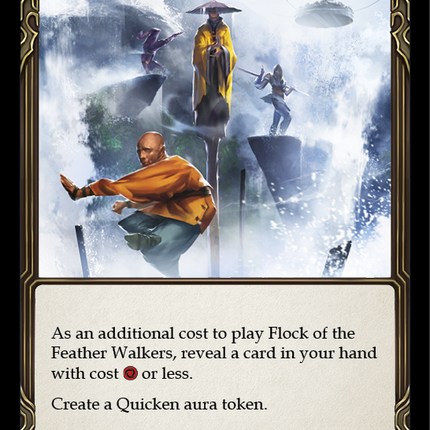 Flock of the Feather Walkers (Blue) [RNR027-C] (Rhinar Hero Deck)  1st Edition Normal