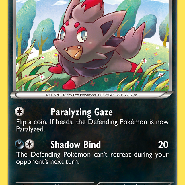 Zorua (70/108) [Black & White: Dark Explorers]