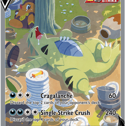 Tyranitar V (155/163) [Sword & Shield: Battle Styles]
