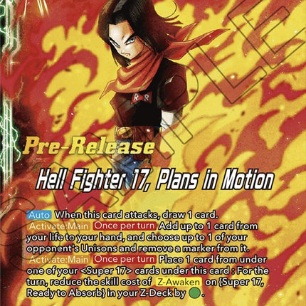 Android 20 & Dr. Myuu // Hell Fighter 17, Plans in Motion (BT20-055) [Power Absorbed Prerelease Promos]