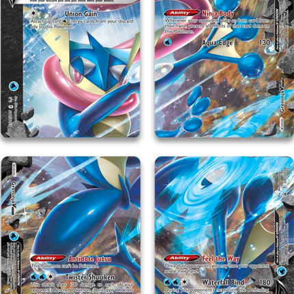 Greninja V-Union (Set of 4) [Sword & Shield: Black Star Promos]