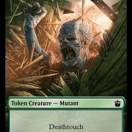 Soldier // Mutant Double-Sided Token [Doctor Who Tokens]