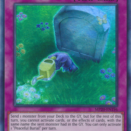 Peaceful Burial [MP20-EN196] Ultra Rare