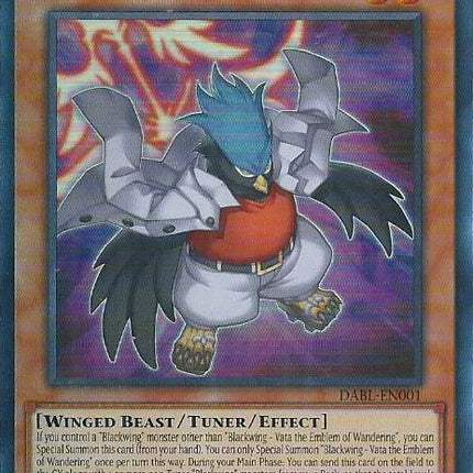 Blackwing - Vata the Emblem of Wandering [DABL-EN001] Super Rare