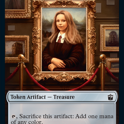 Warrior // Treasure (0028) Double-Sided Token [Doctor Who Tokens]