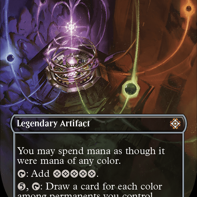 Chromatic Orrery (Borderless) [The Lost Caverns of Ixalan Commander]