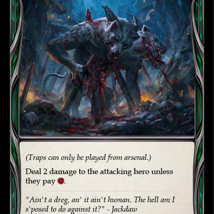 Pitfall Trap [U-CRU127] (Crucible of War Unlimited)  Unlimited Rainbow Foil