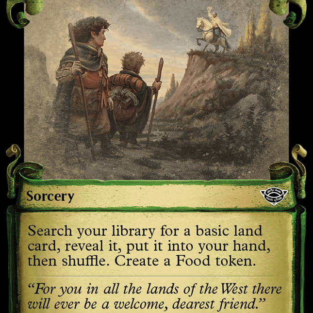 Many Partings [The Lord of the Rings: Tales of Middle-Earth Showcase Scrolls]