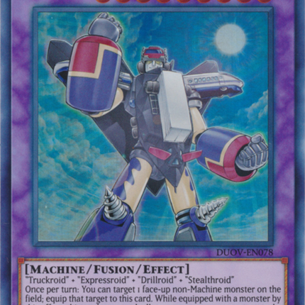 Super Vehicroid - Stealth Union [DUOV-EN078] Ultra Rare