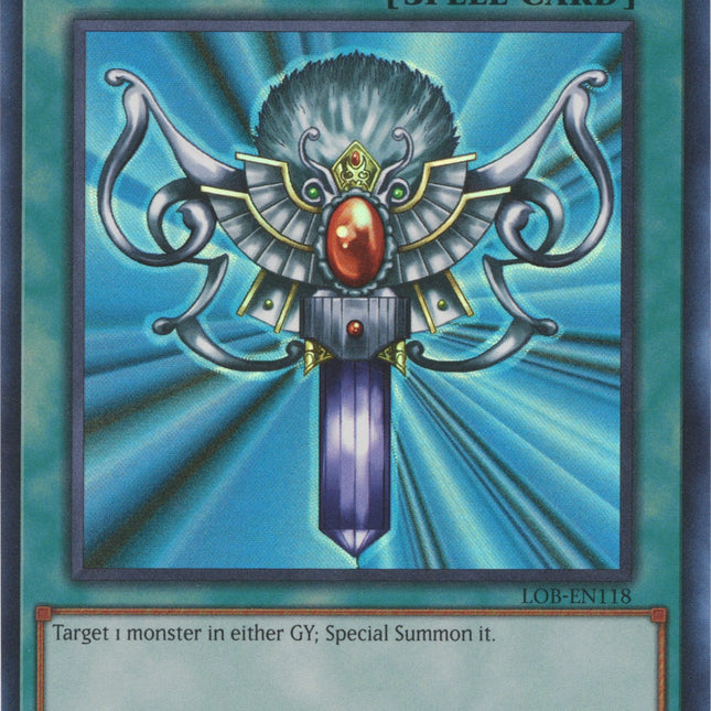 Monster Reborn (25th Anniversary) [LOB-EN118] Ultra Rare