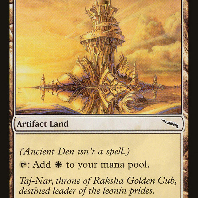 Ancient Den [Mirrodin]