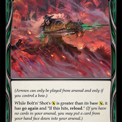 Bolt'n' Shot (Blue) [ELE218] (Tales of Aria)  1st Edition Rainbow Foil