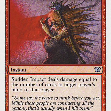 Sudden Impact [Ninth Edition]