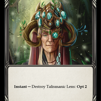 Talismanic Lens [ARC151-C] (Arcane Rising)  1st Edition Cold Foil