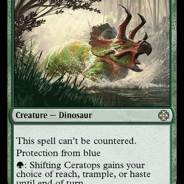 Shifting Ceratops [The Lost Caverns of Ixalan Commander]